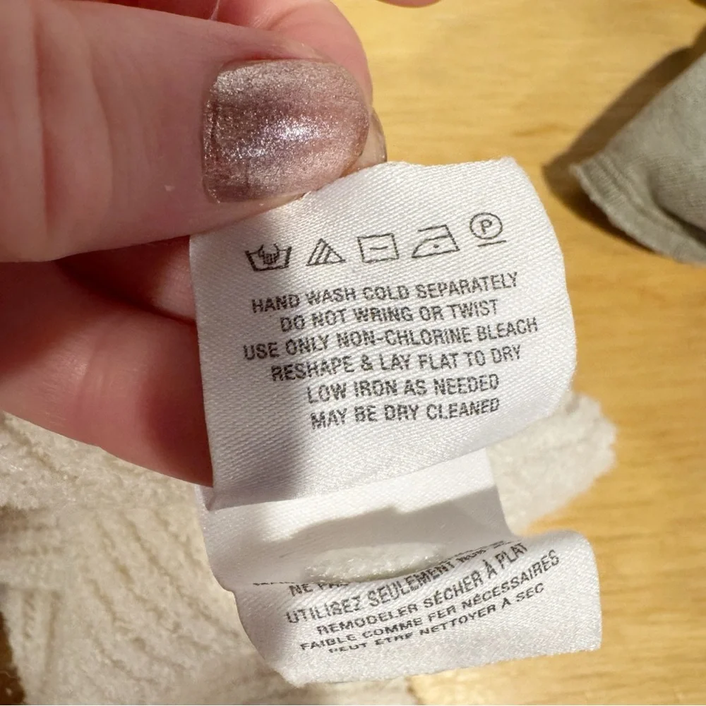 Moth by Anthropologie | Buttoned Sweater‎ Tank, Statement Back Buttons Sz. S
